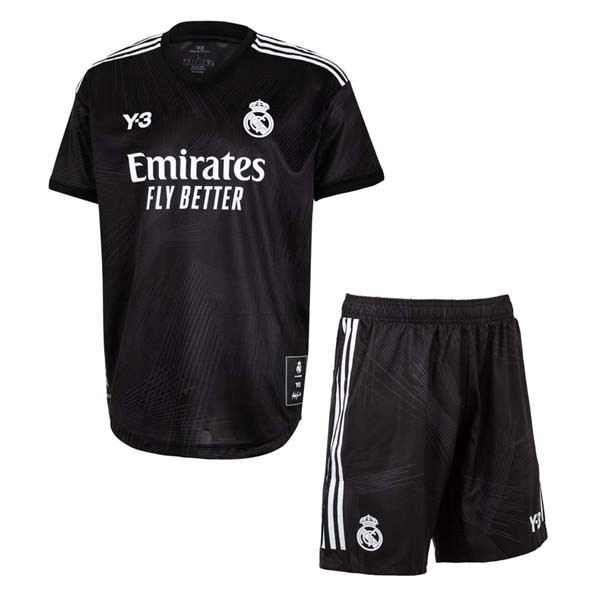 Camiseta Real Madrid Y-3 Niño 2022 Negro